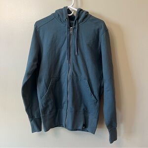 American Giant Men’s Relaxed Classic Full Zip Small Blue Made in USA NWOT